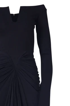 Anita Long Dress In Black