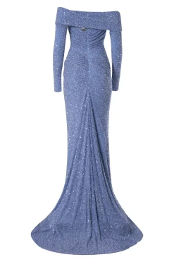Lorene Dress In Sky-Blue