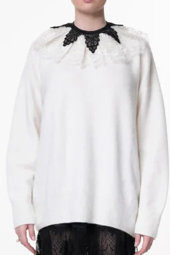 Margaret Ruffled Cotton Lace Collar