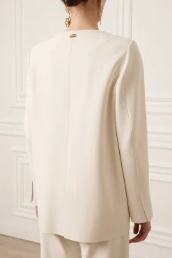 Pax Viscose Jersey Wide-Leg Pants In Off-White