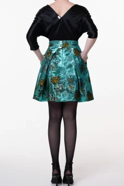 Reese Silk Top In Black
