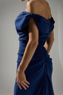 Sylvie Long Dress In Sapphire