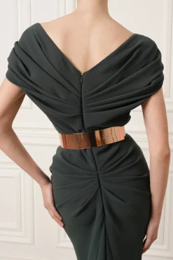 Xenis Full Metal Belt In Rose Gold-Plated